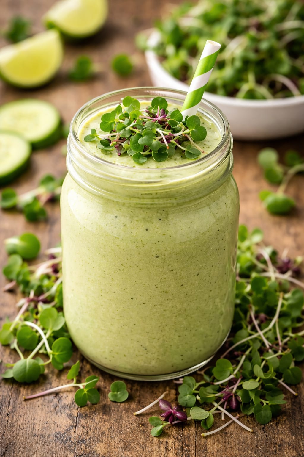 Smoothies and Wheatgrass Shots